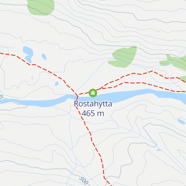 Map of Rostahytta