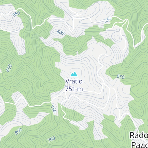 Map of Vratlo