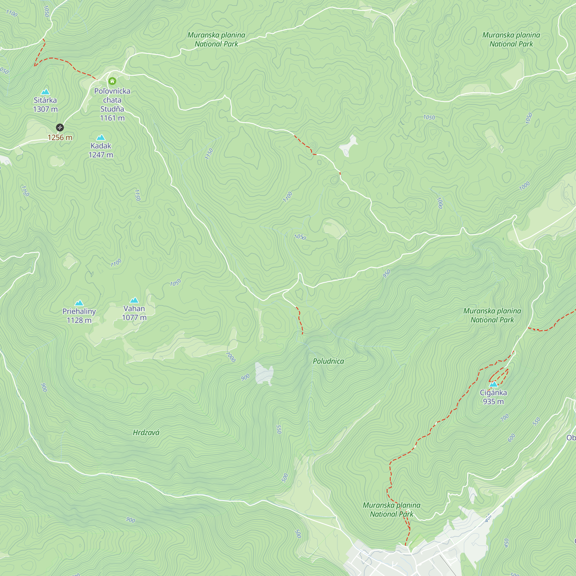 Maretkiná map