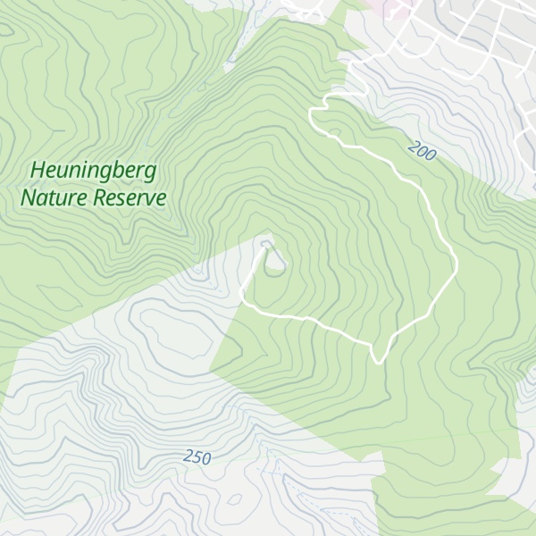 Map of Heuningberg