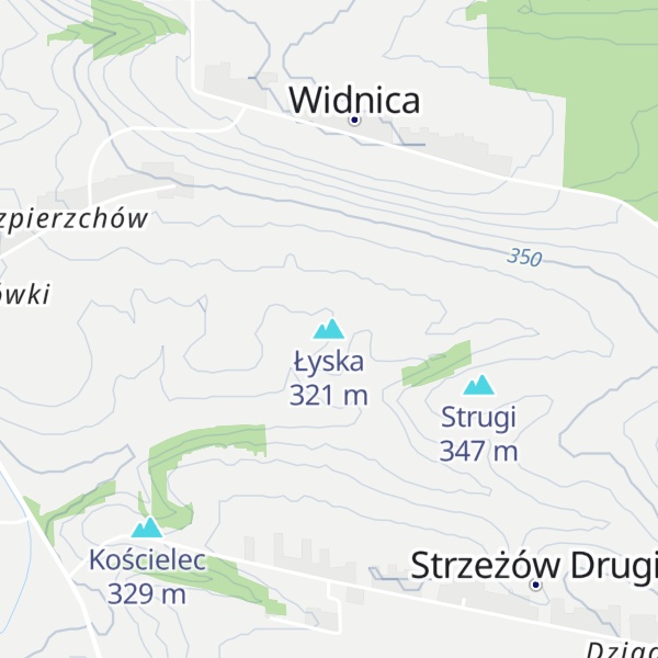 Map of Łyska