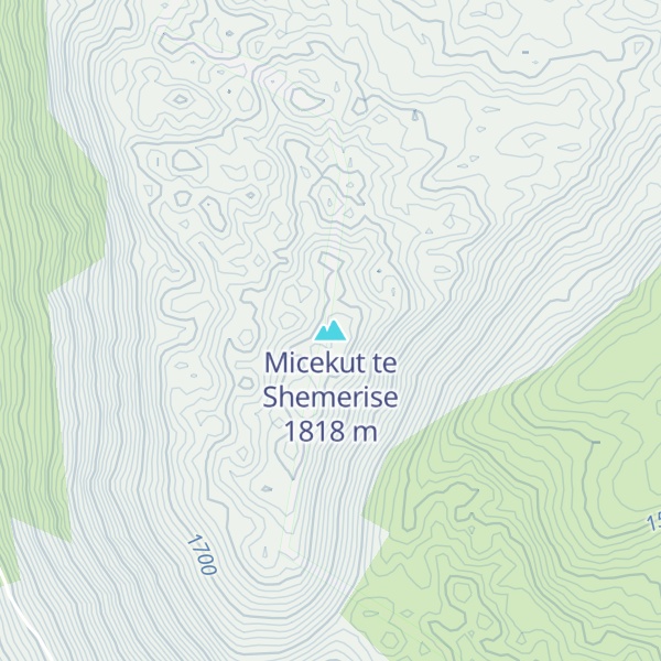 Map of Micekut te Shemerise
