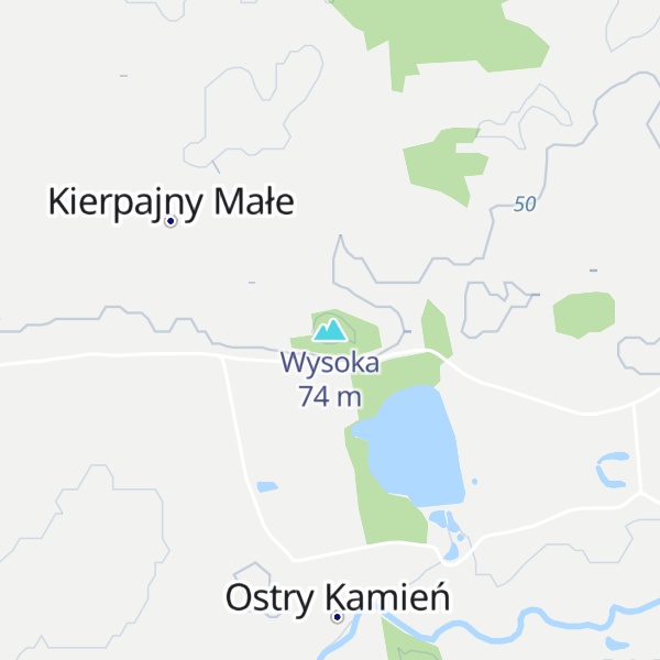 Map of Wysoka