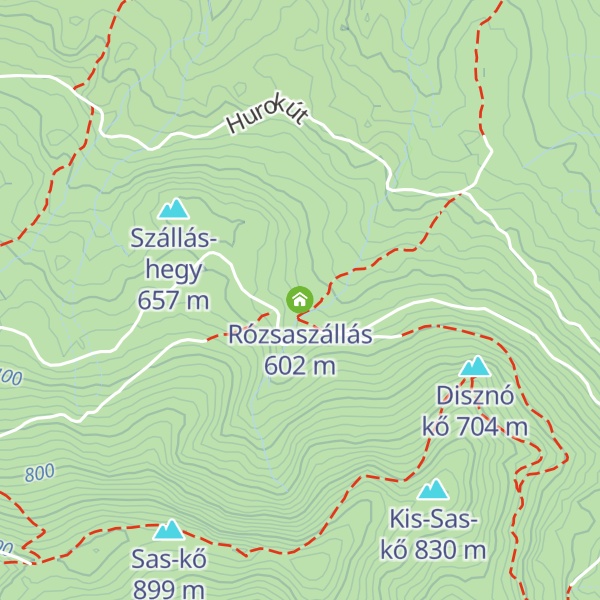 Map of Rózsaszállás