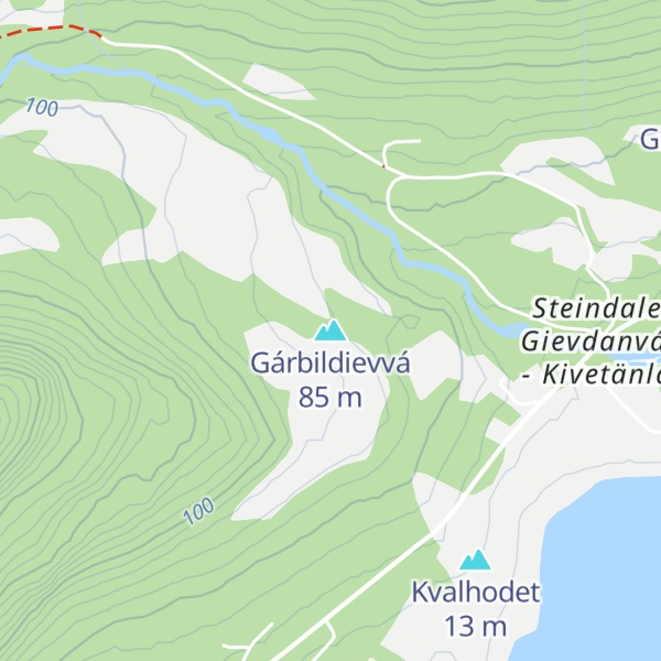 Map of Gárbildievvá
