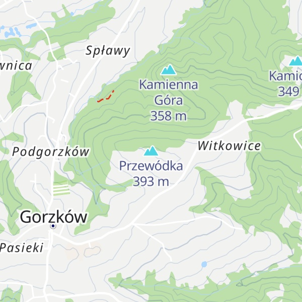 Map of Przewódka