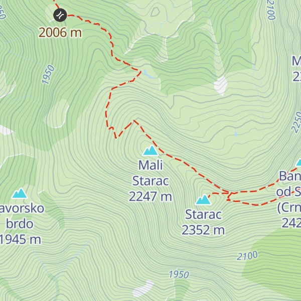 Map of Mali Starac