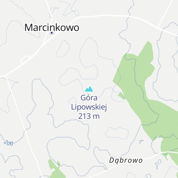 Map of Góra Lipowskiej