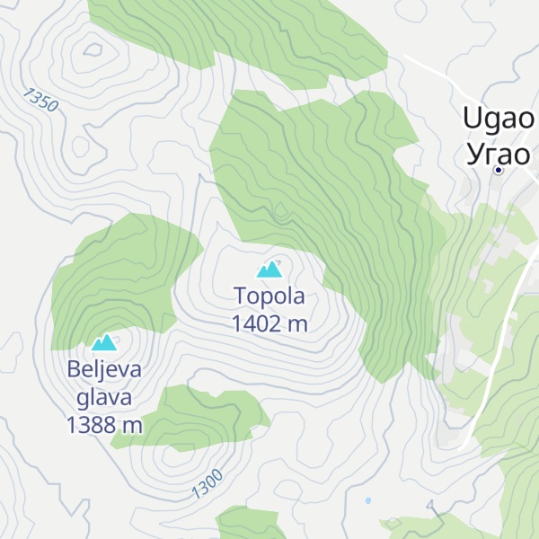 Map of Topola