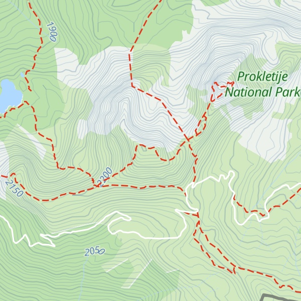 Map of Hridski krš
