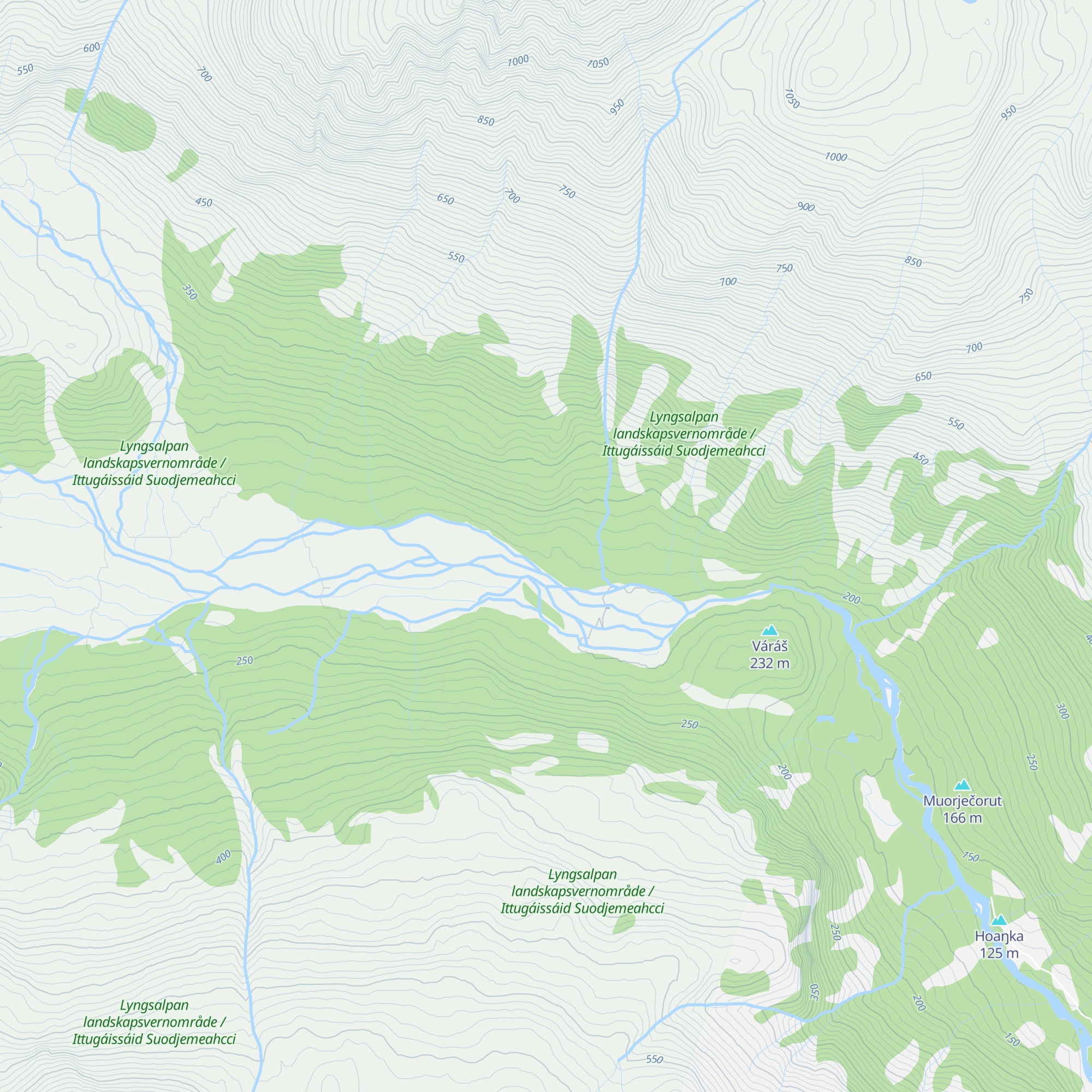 Lyngsdalshytta map