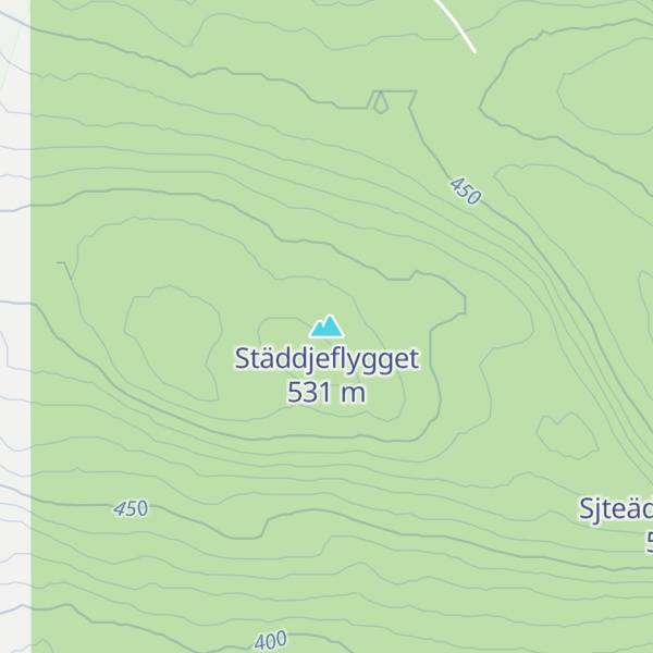 Map of Städdjeflygget