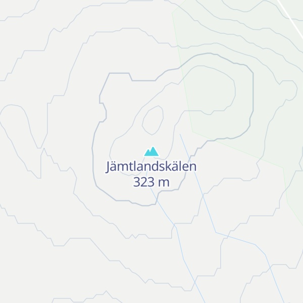 Map of Jämtlandskälen