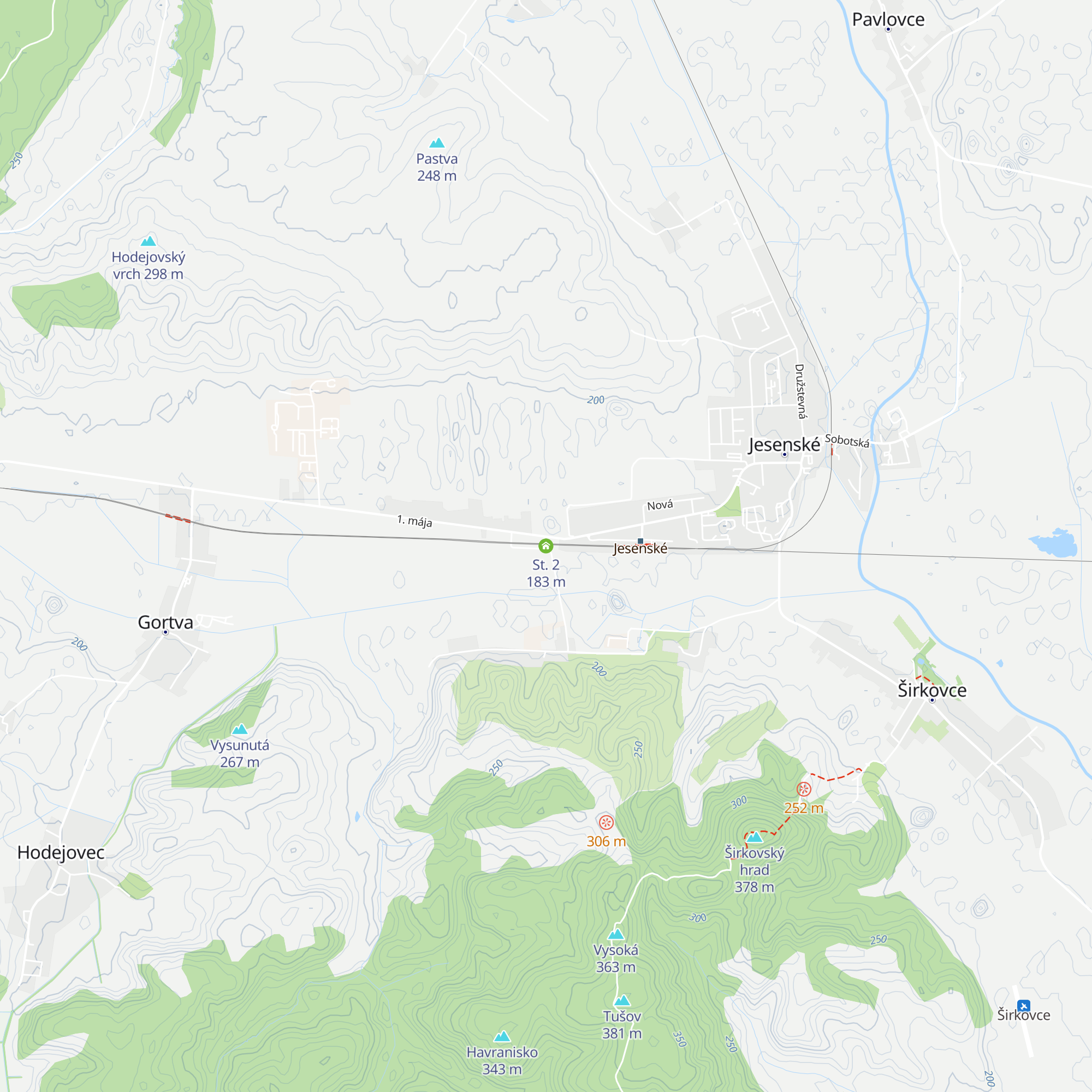 St. 2 map