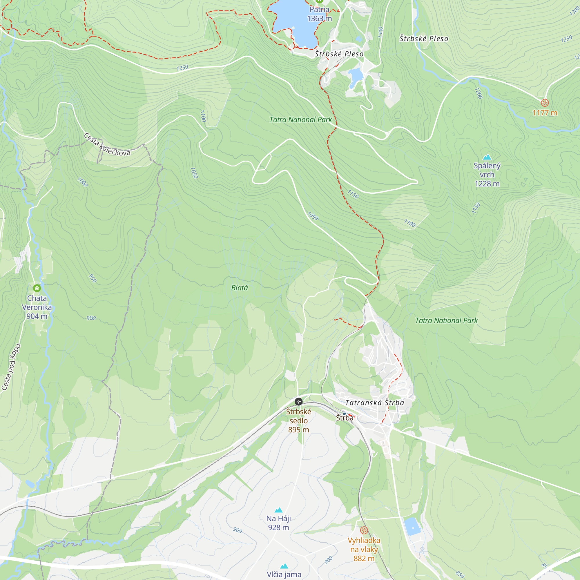 Chata u Hagrida map