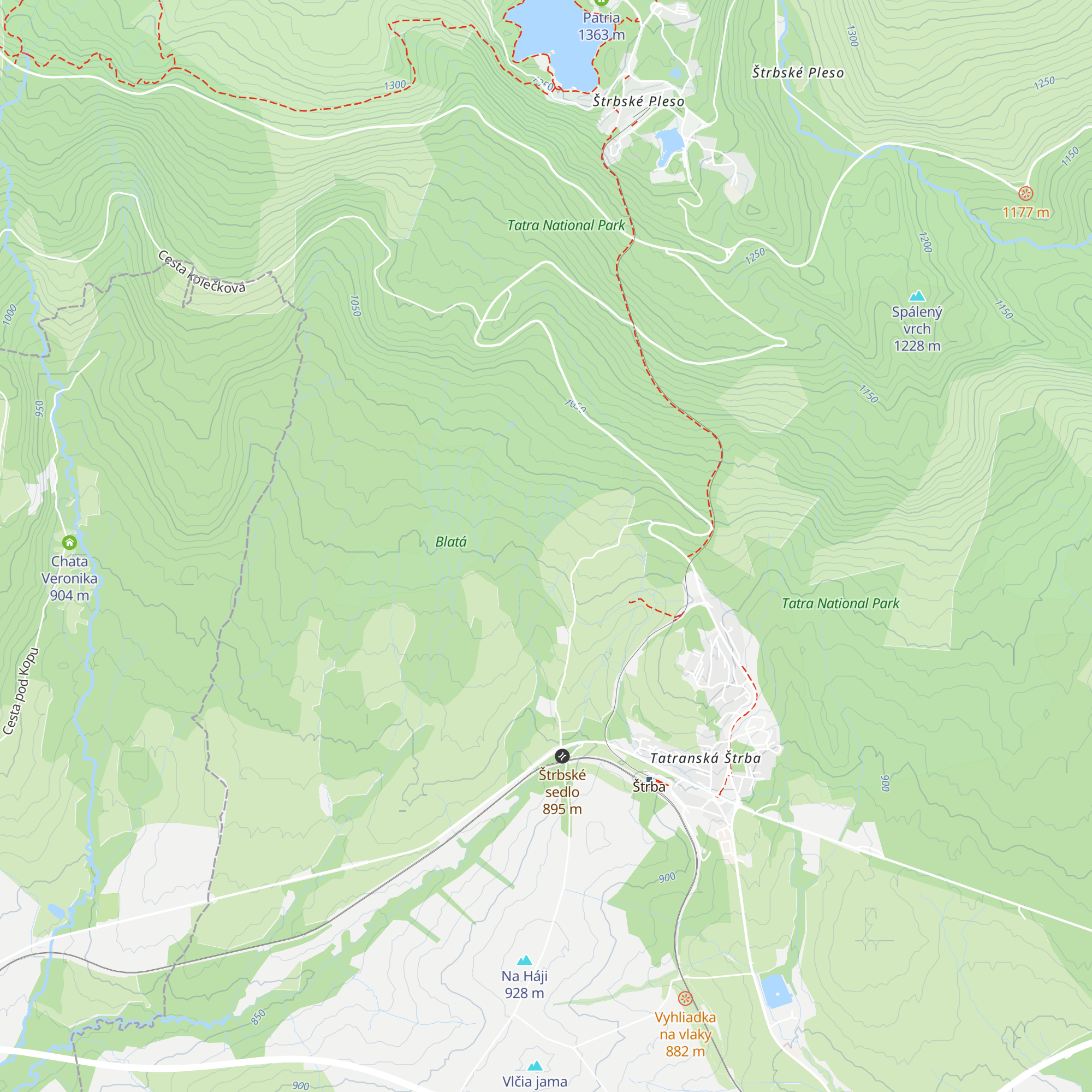 Chata u Hagrida map