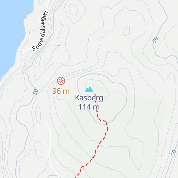 Map of Kasberg