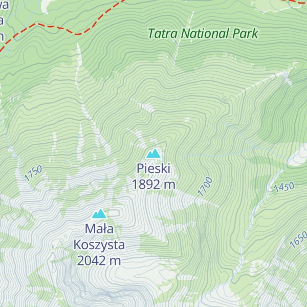 Map of Pieski