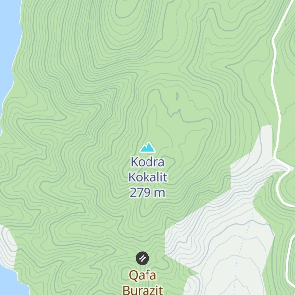 Map of Kodra Kokalit
