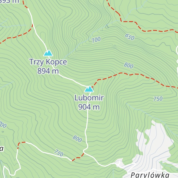 Map of Lubomir