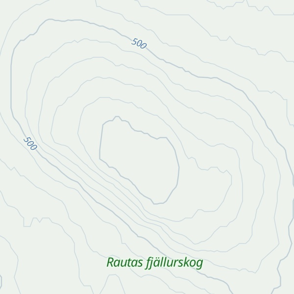 Map of Ylinen Käyrävaara