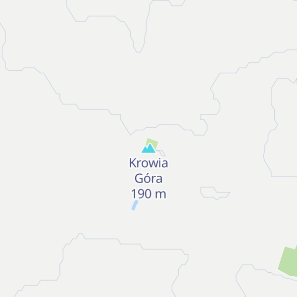 Map of Krowia Góra