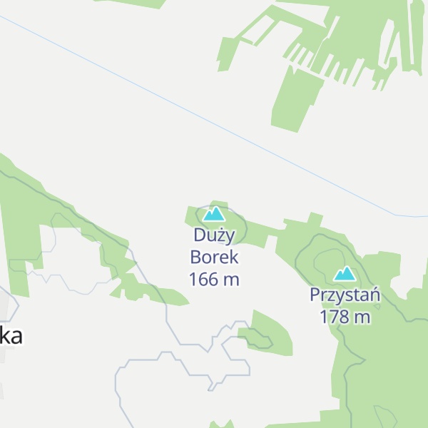 Map of Duży Borek