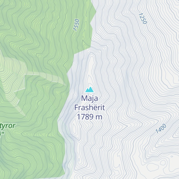 Map of Maja Frashërit