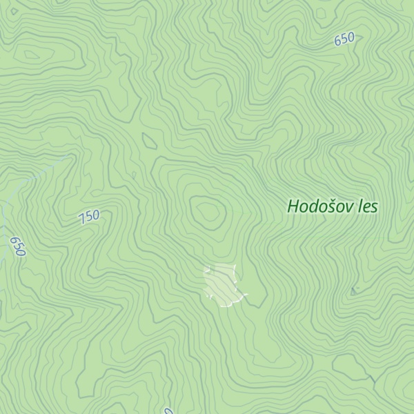 Map of Šrámová