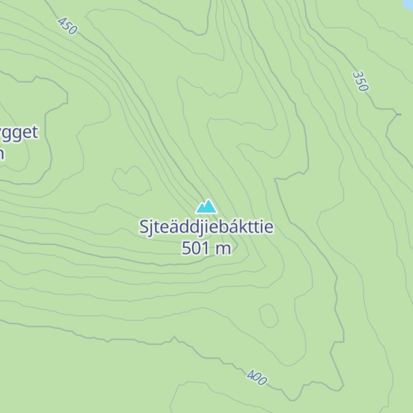 Map of Sjteäddjiebákttie