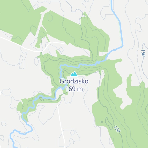 Map of Grodzisko