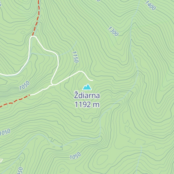 Map of Ždiarna