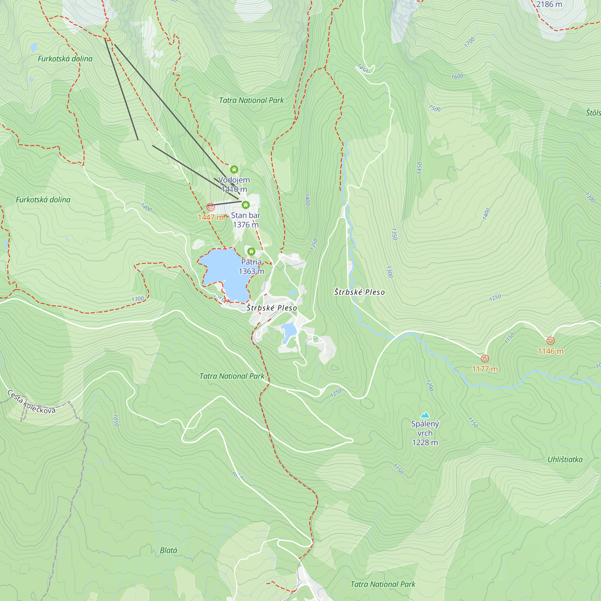 Vila Kosodrevina map