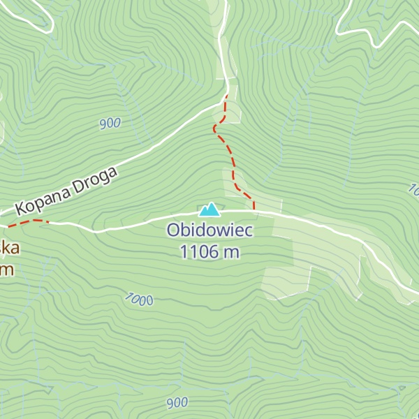 Map of Obidowiec