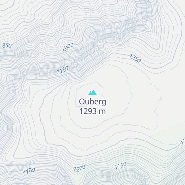 Map of Ouberg