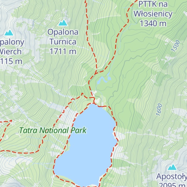Map of Stare Schronisko PTTK Morskie Oko