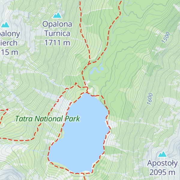 Map of Schronisko PTTK Morskie Oko