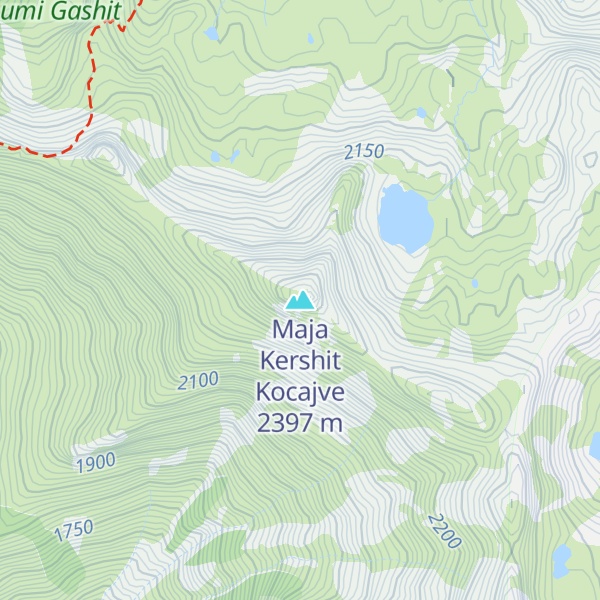 Map of Maja Kershit Kocajve