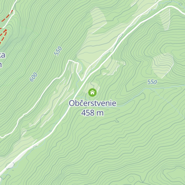 Map of Občerstvenie