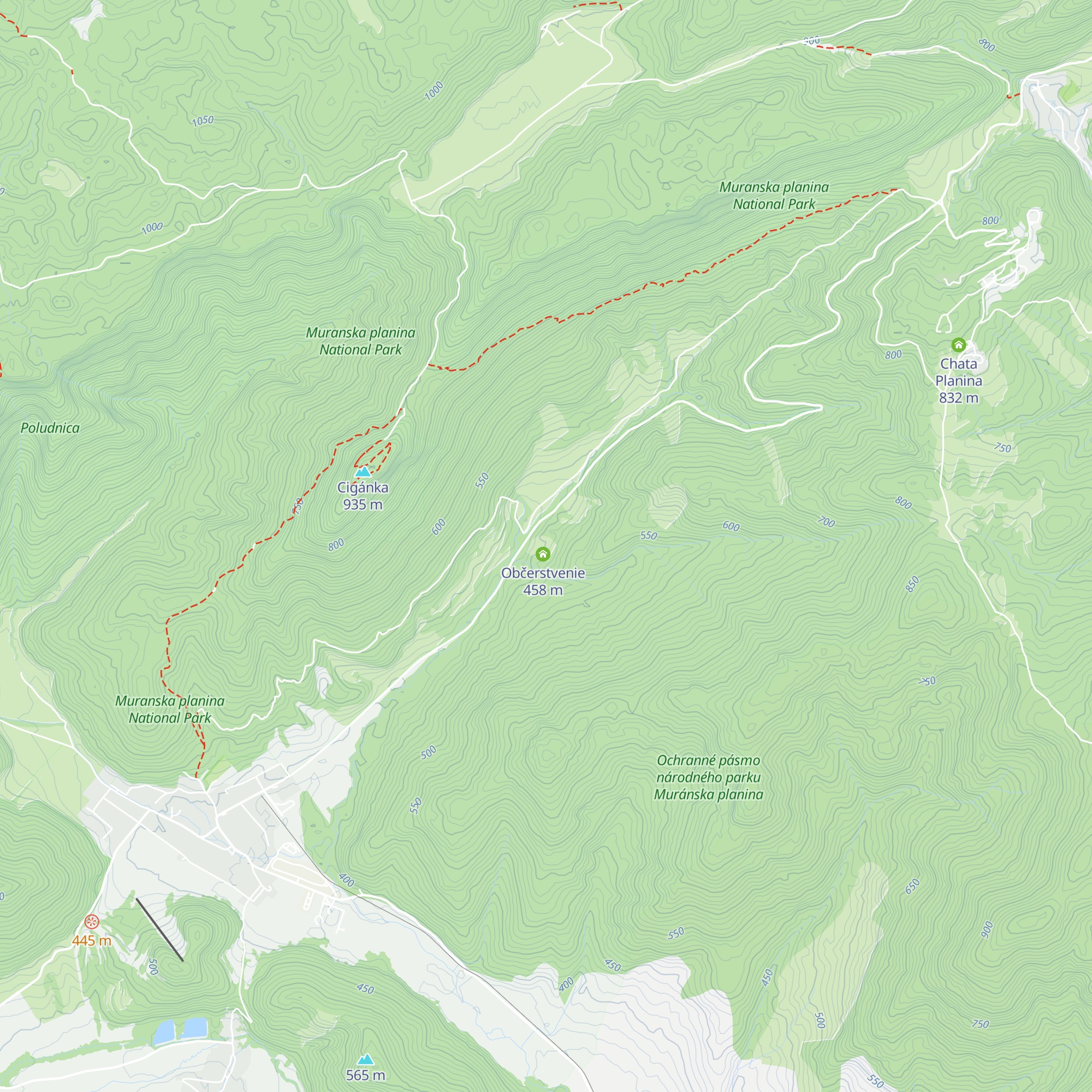 Bažúrova drevenica map