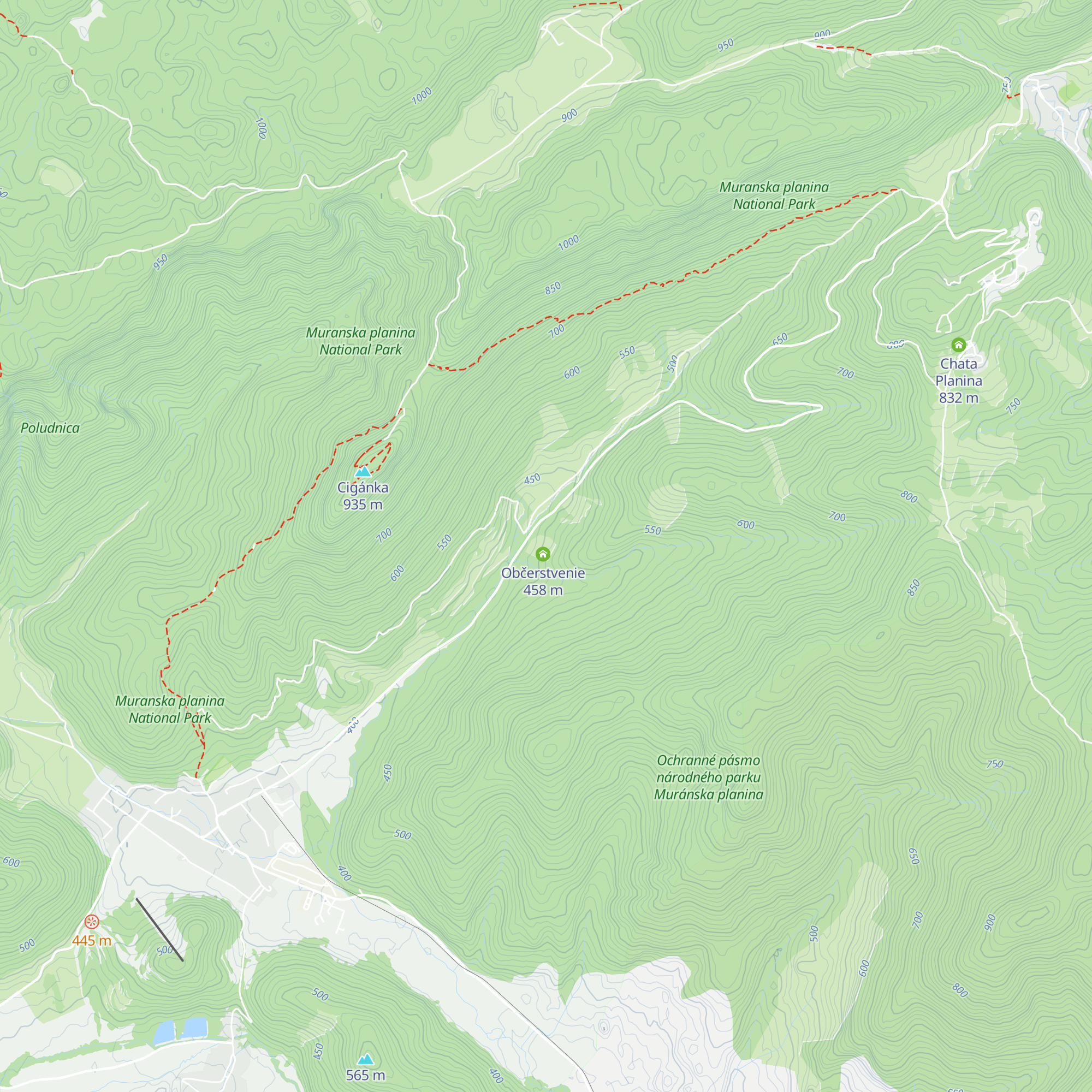 Bažúrova drevenica map