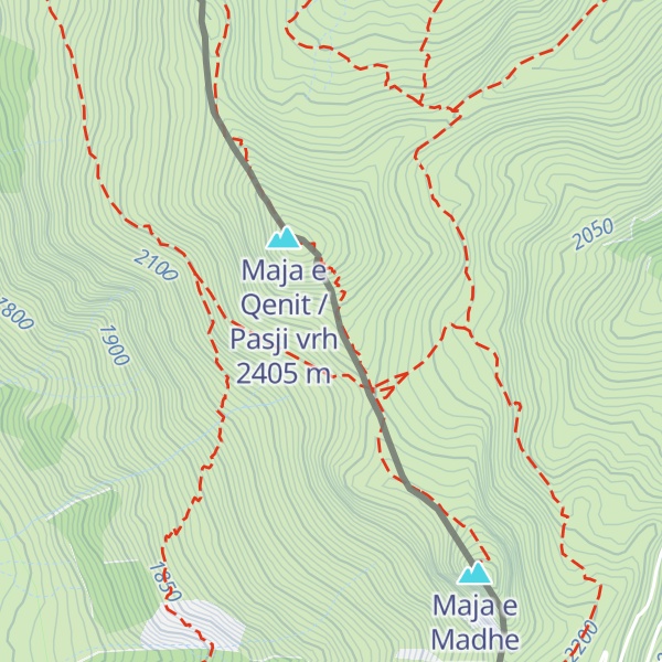 Map of Pčelji krš