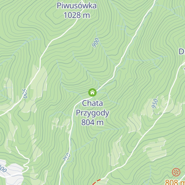 Map of Chata Przygody