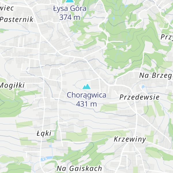 Map of Chorągwica