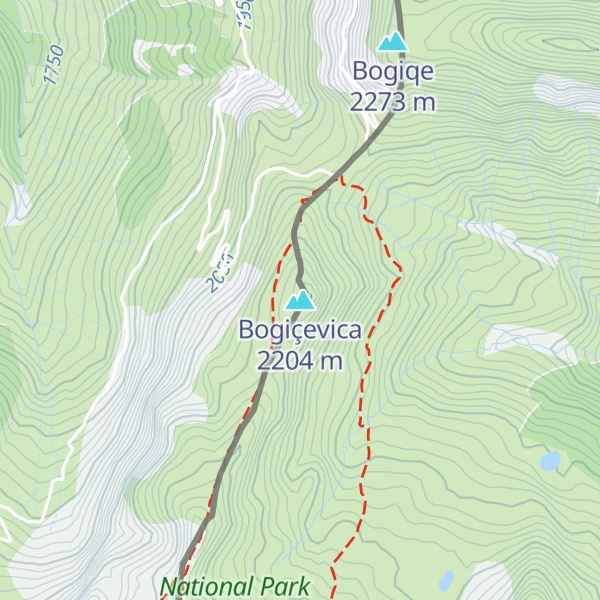 Map of Bogiçevica