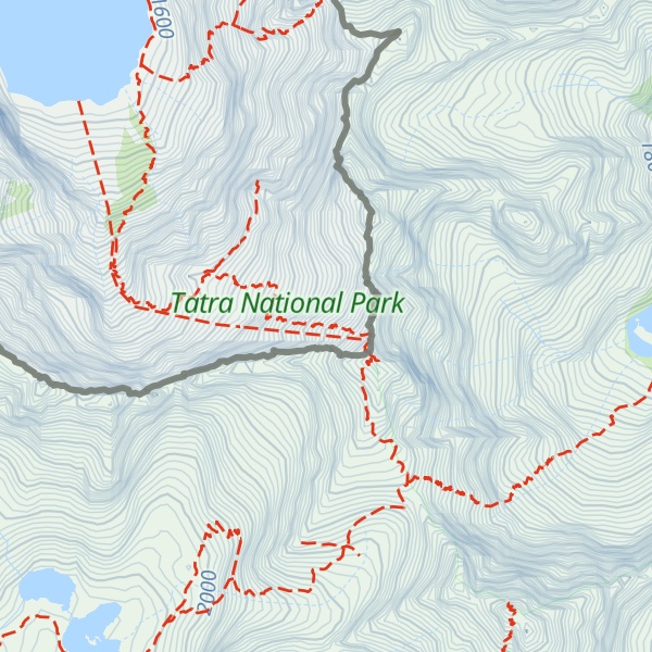 Map of Bula pod Rysami