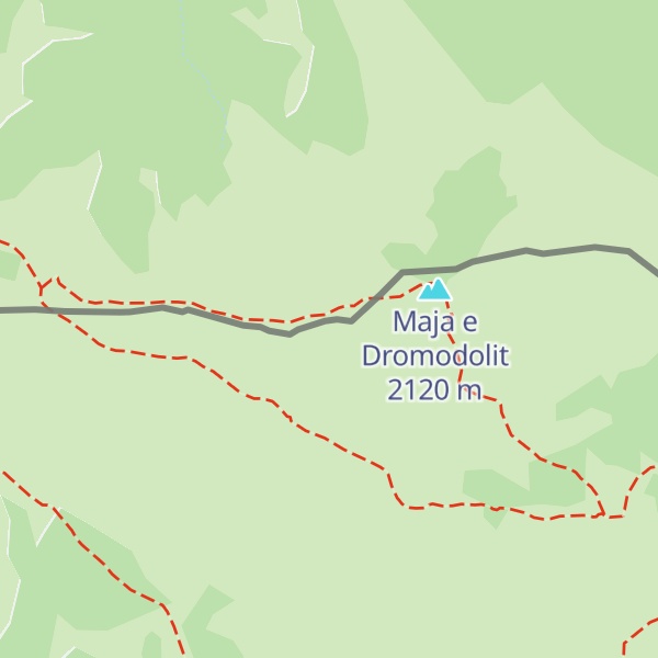 Map of Hajla e Shkrelit