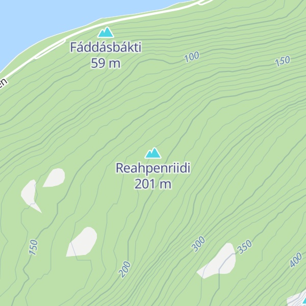 Map of Reahpenriidi