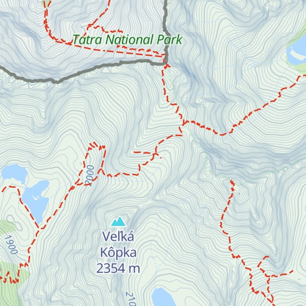 Map of Chalet under Rysy