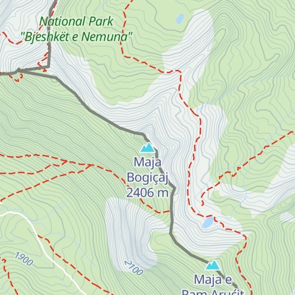 Map of Maja Bogiçaj